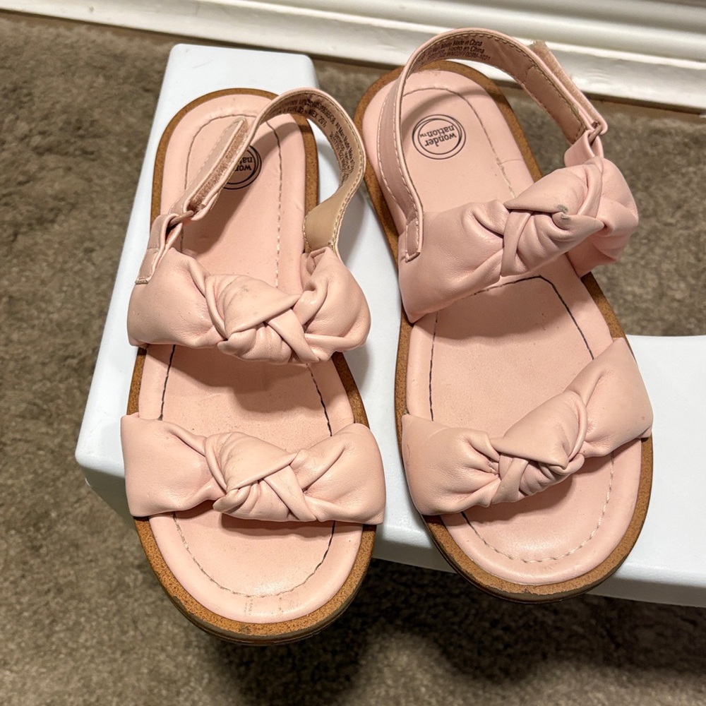 Wonder Nation Light Pink Kids Sandals